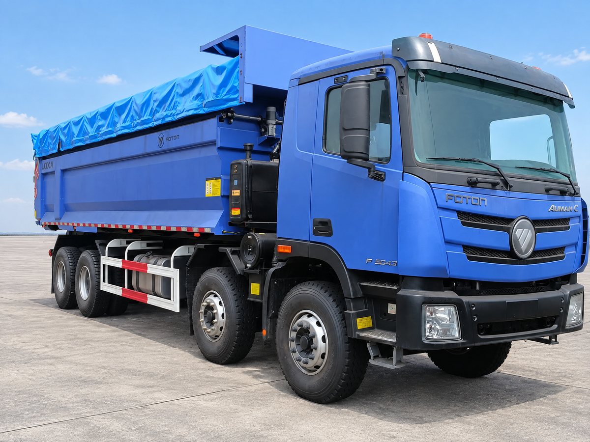 2026 Foton Auman GTL (Auman C) 12-wheel tipper, in stock at Key Motors